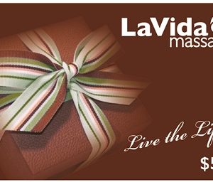 LaVida Massage Physical Gift Card